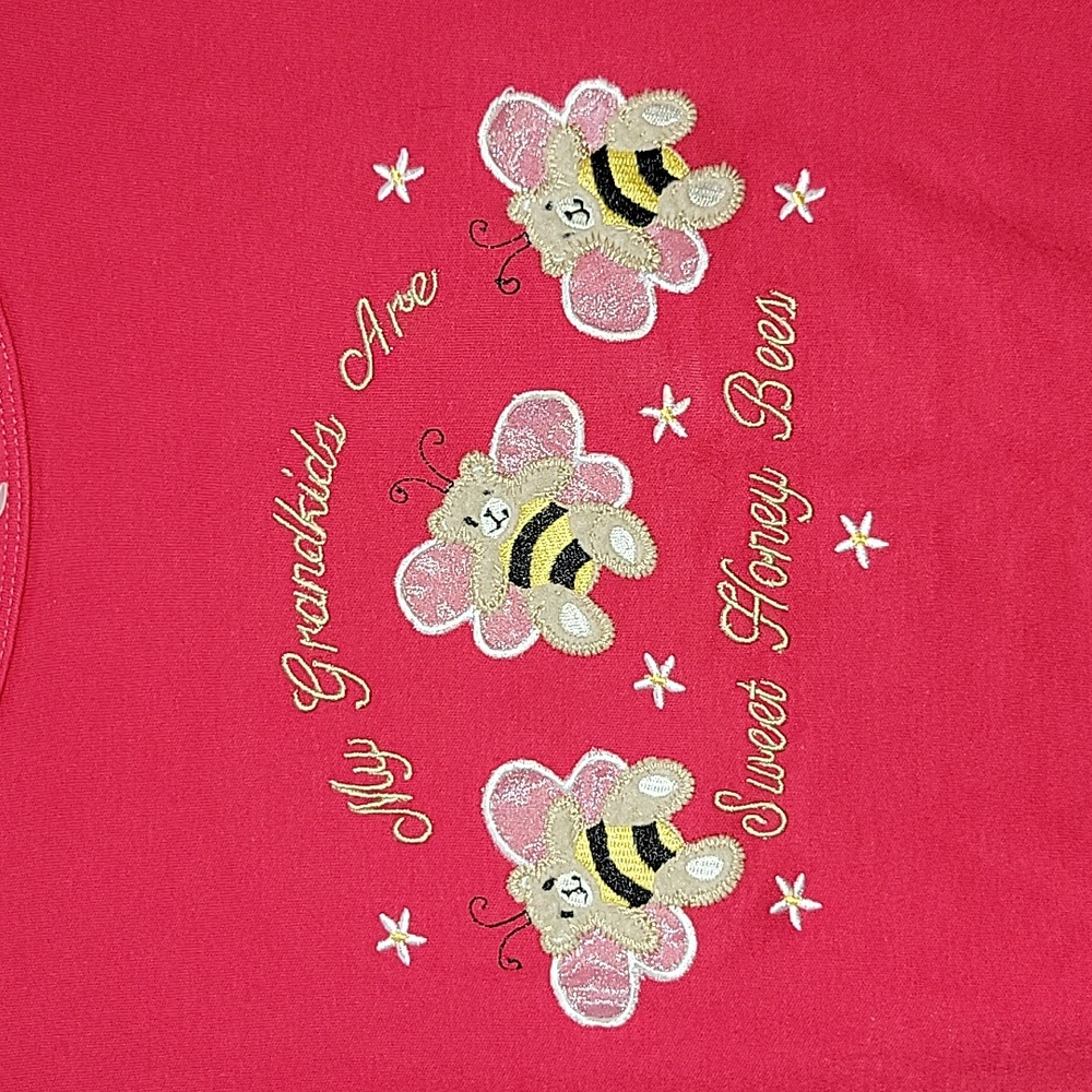 NWT | Cracker Barrel "My Grandkids are Sweet Honey Bees" Top | XL